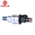 DEFUS Guangzhou auto parts 370cc fuel injectors for MITSUBI-SHI EVO 5 6 7 8 9 RX-7 FC3S 13B 20B 4AGE 4G63T inp018 auto injector